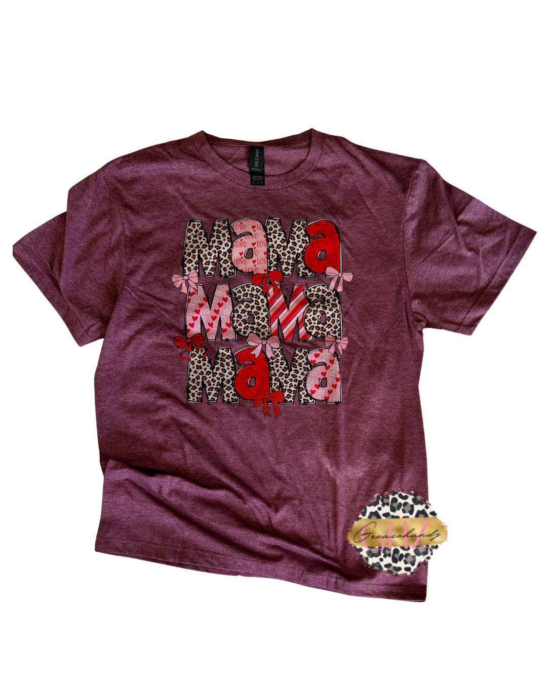 #12 Valentines mama tshirt (M)