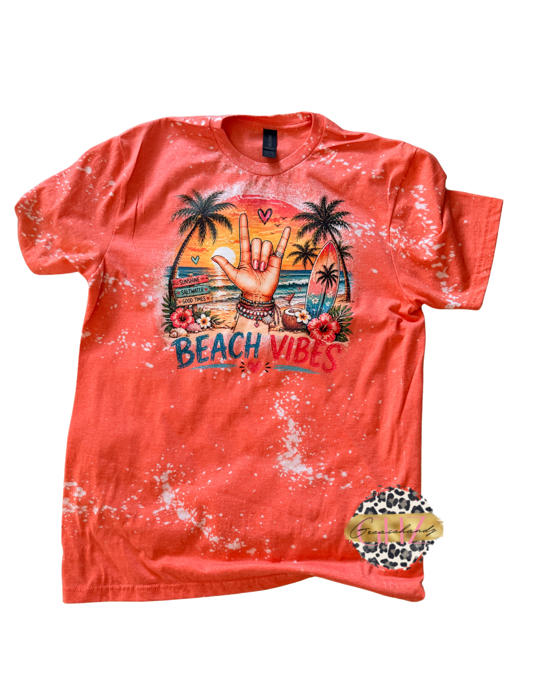 Bleached Beach Vibes Tshirt (preorder)