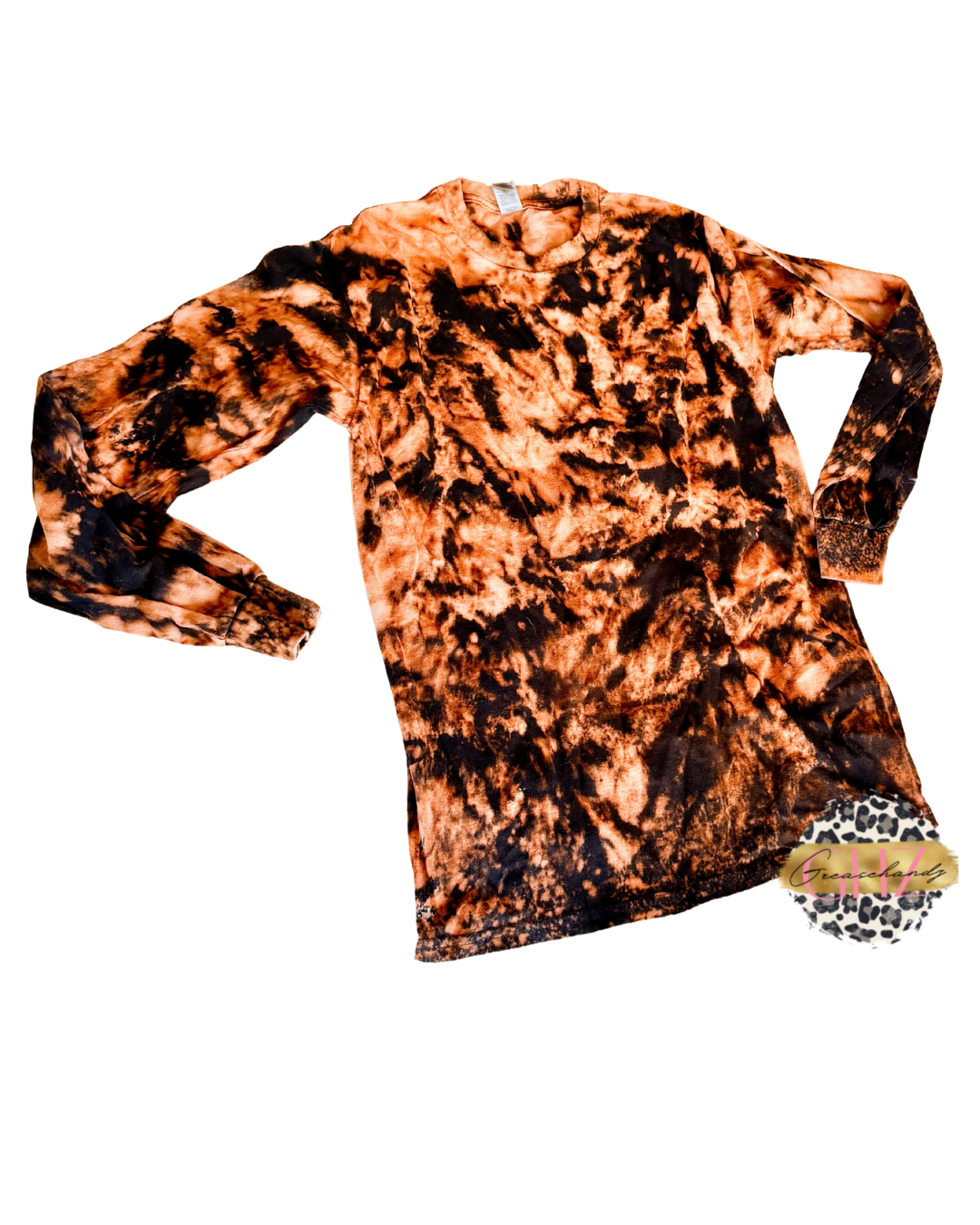 #13 bleached longsleeve no logo (s)