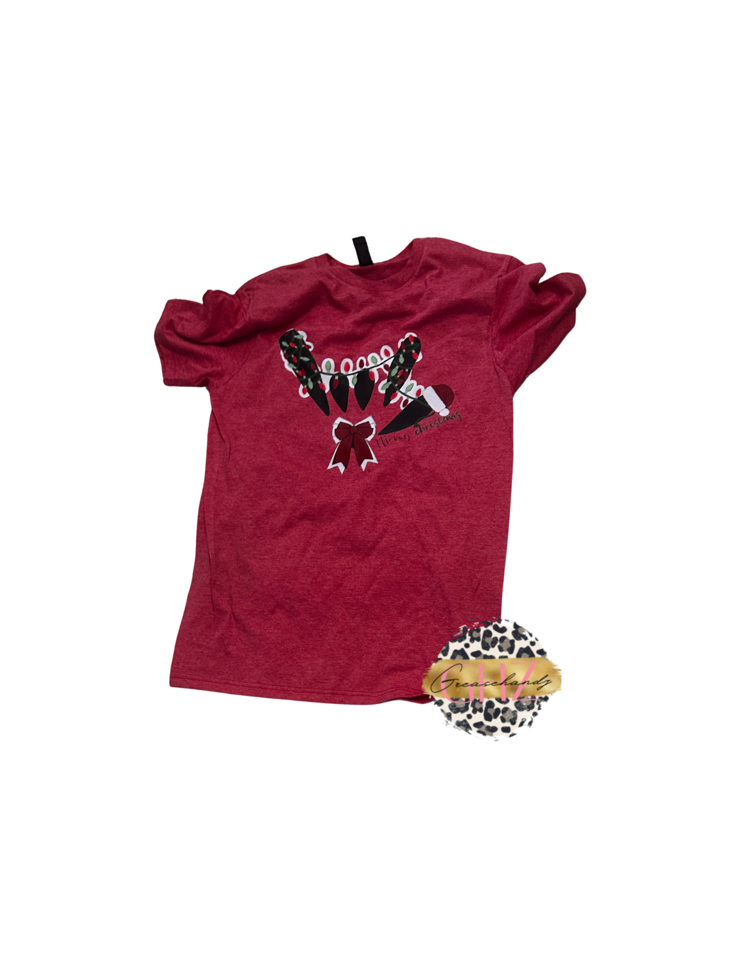 #150 Christmas light ILY t-shirt (S)