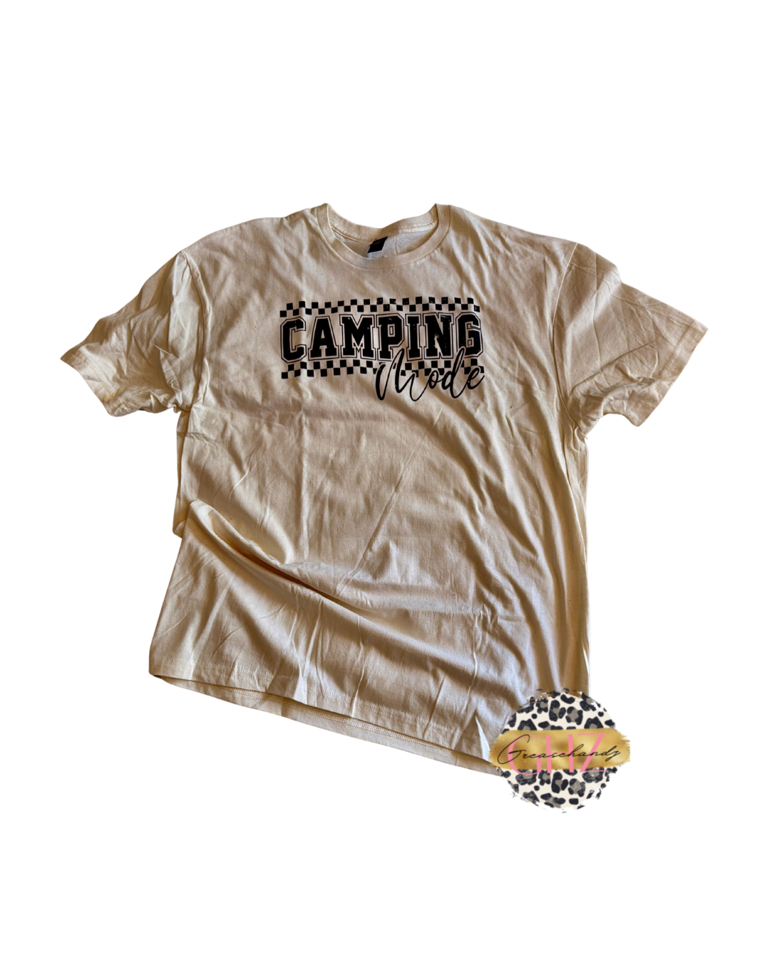 #19 camping mode tshirt (XL)