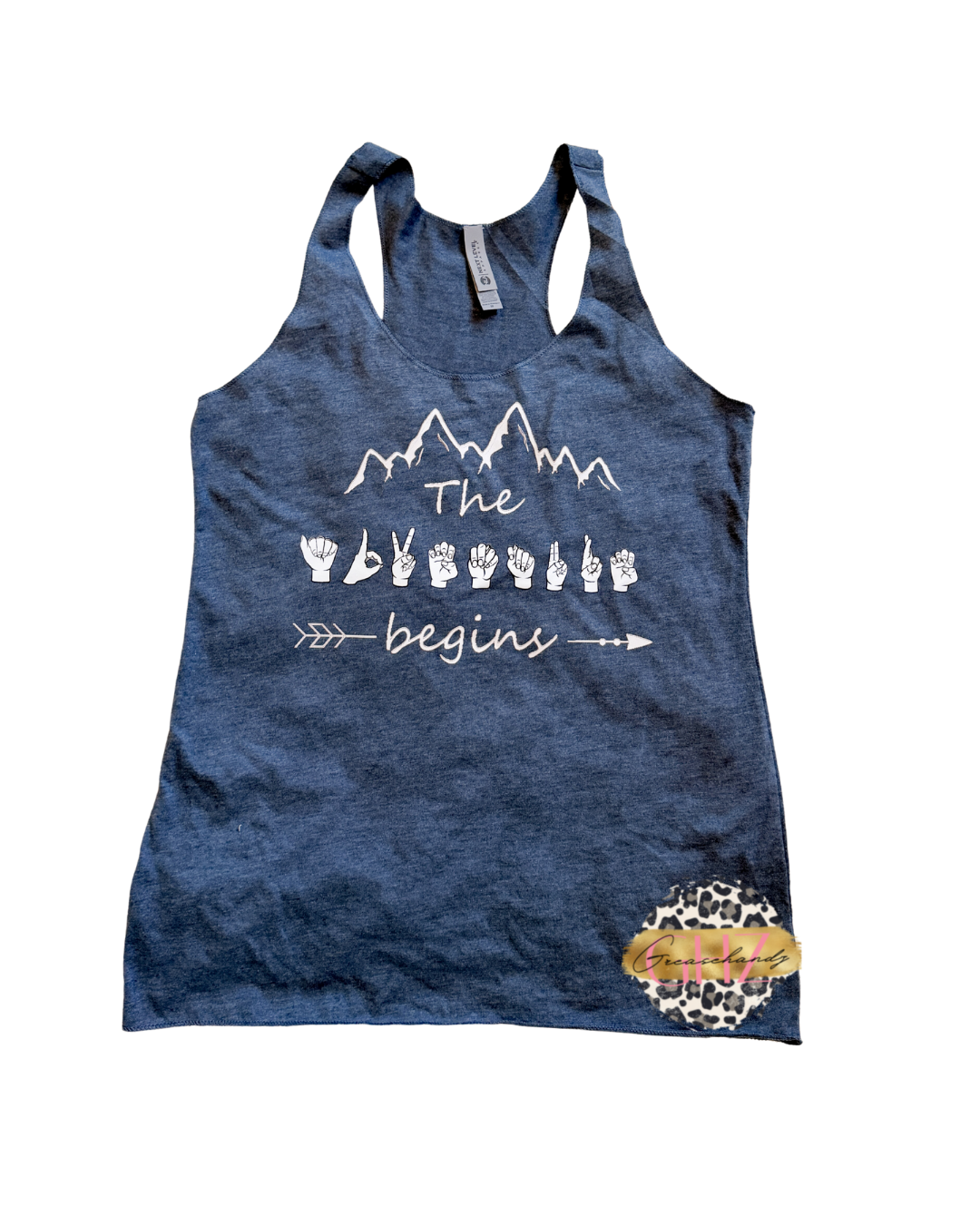 The Adventure Begins ASL Tank top
