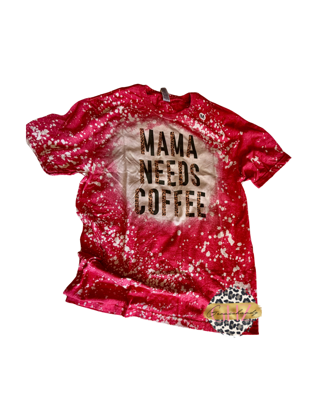 #22 bleached mama needs coffee (M)