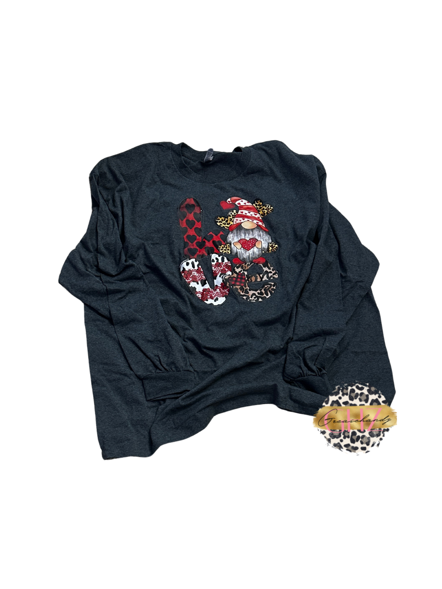 #237 Loves Gnomes long sleeve (3XL)