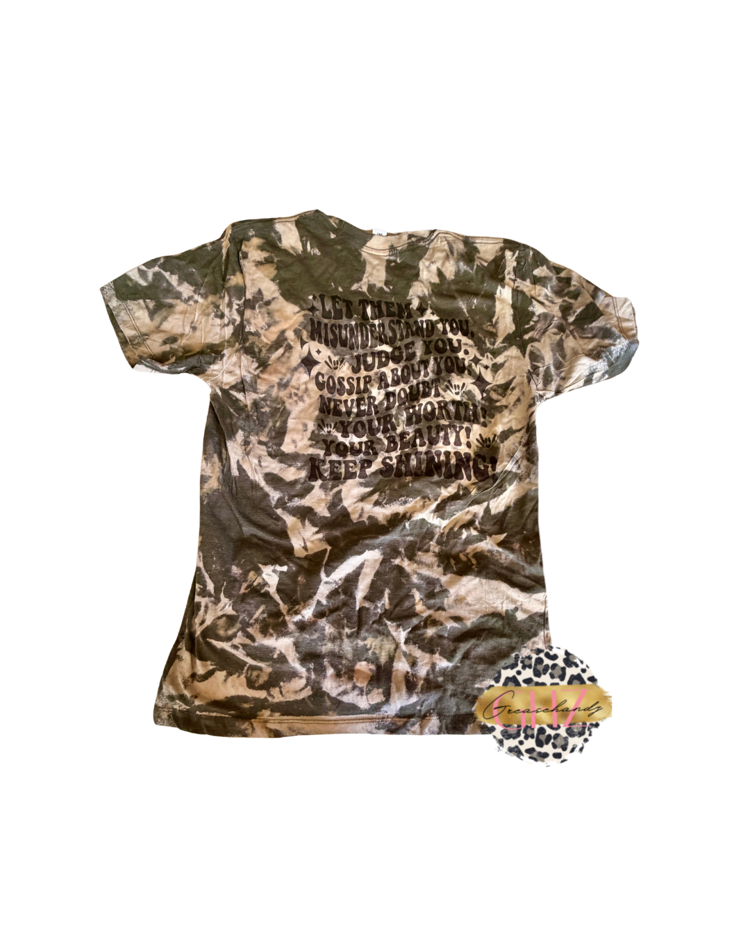 #24 bleached let them tshirt (M)