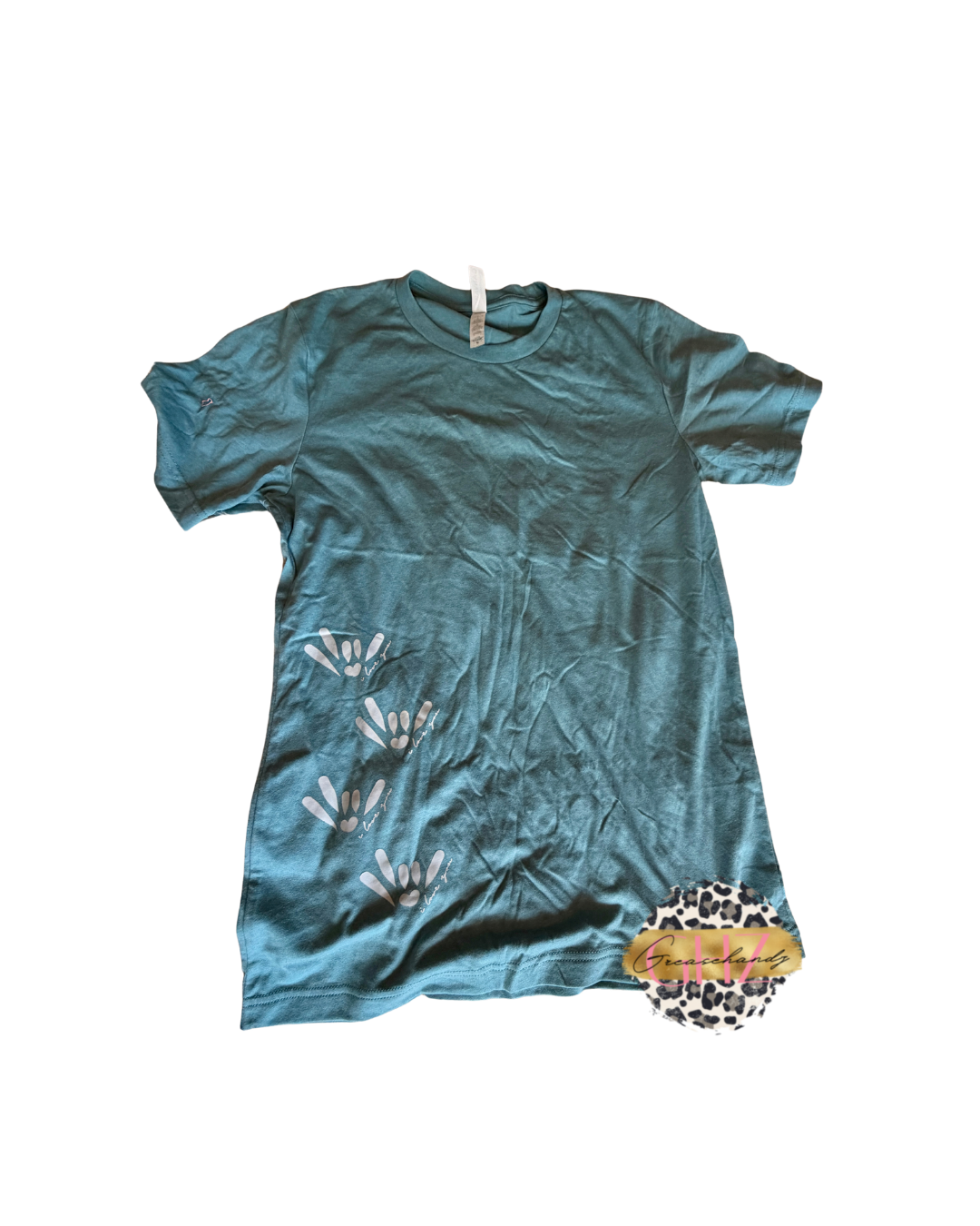#26 learn sign language tshirt (M)