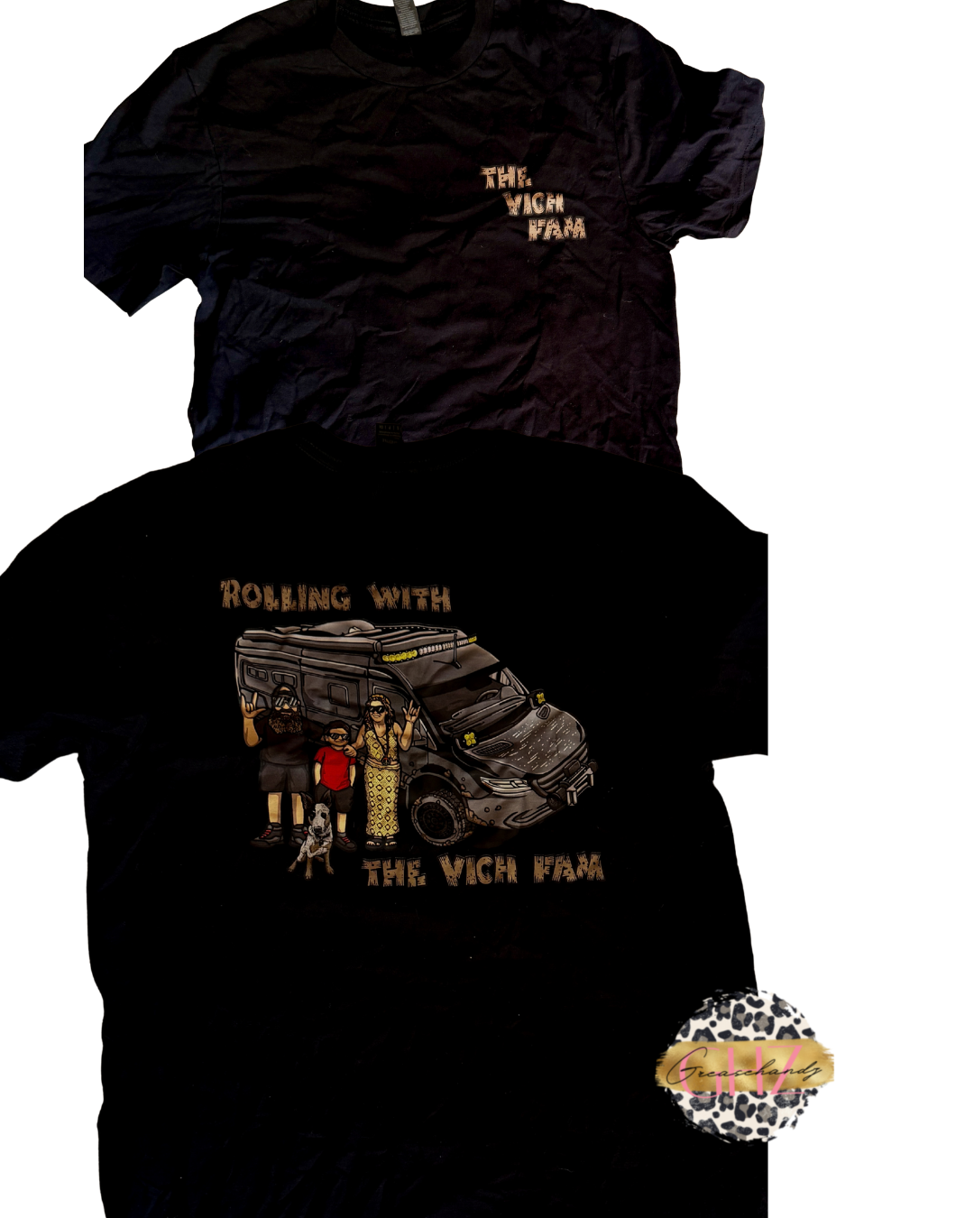 #35 The vich fam van tshirt (s)