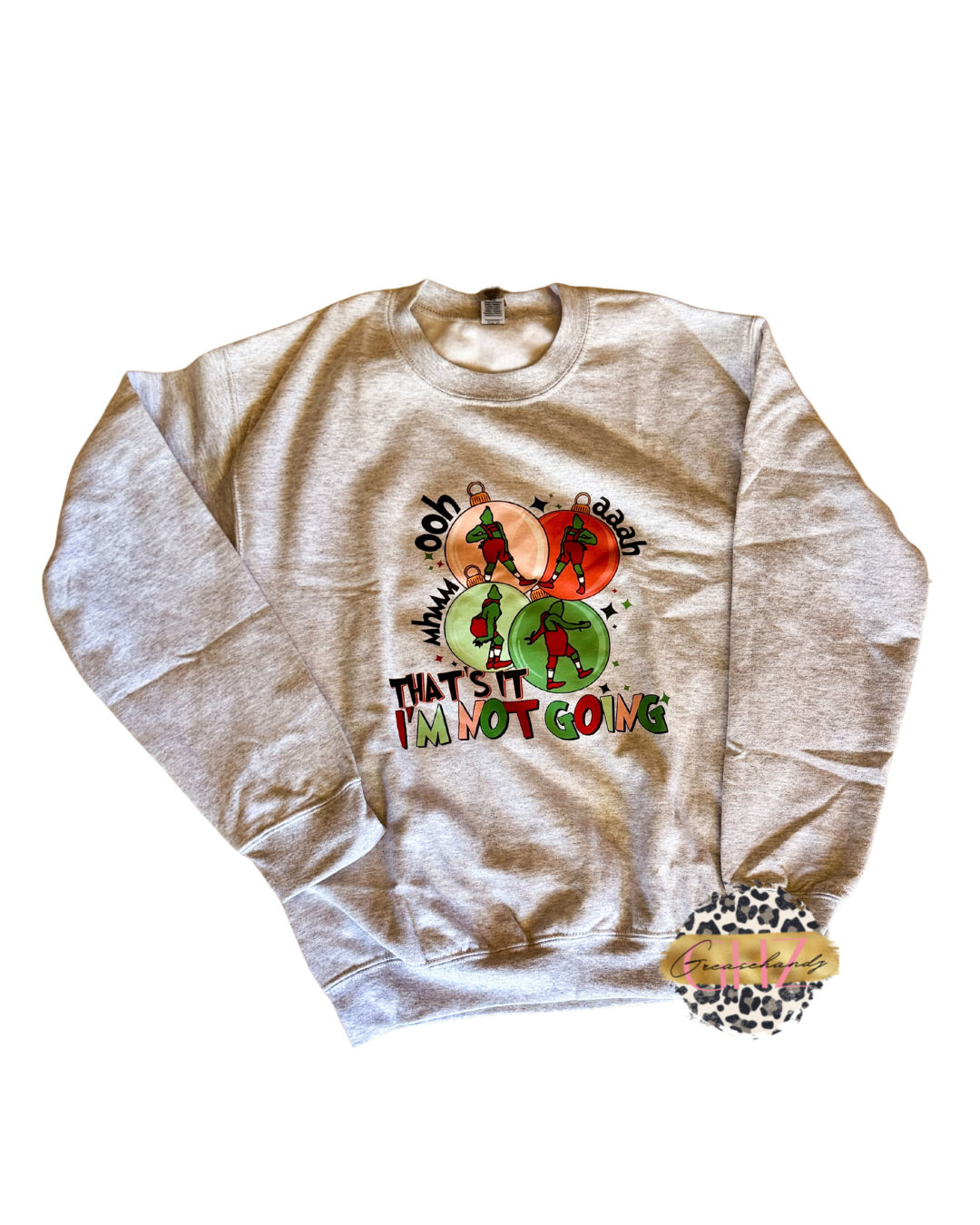 #37 grinch sweatshirt (s)