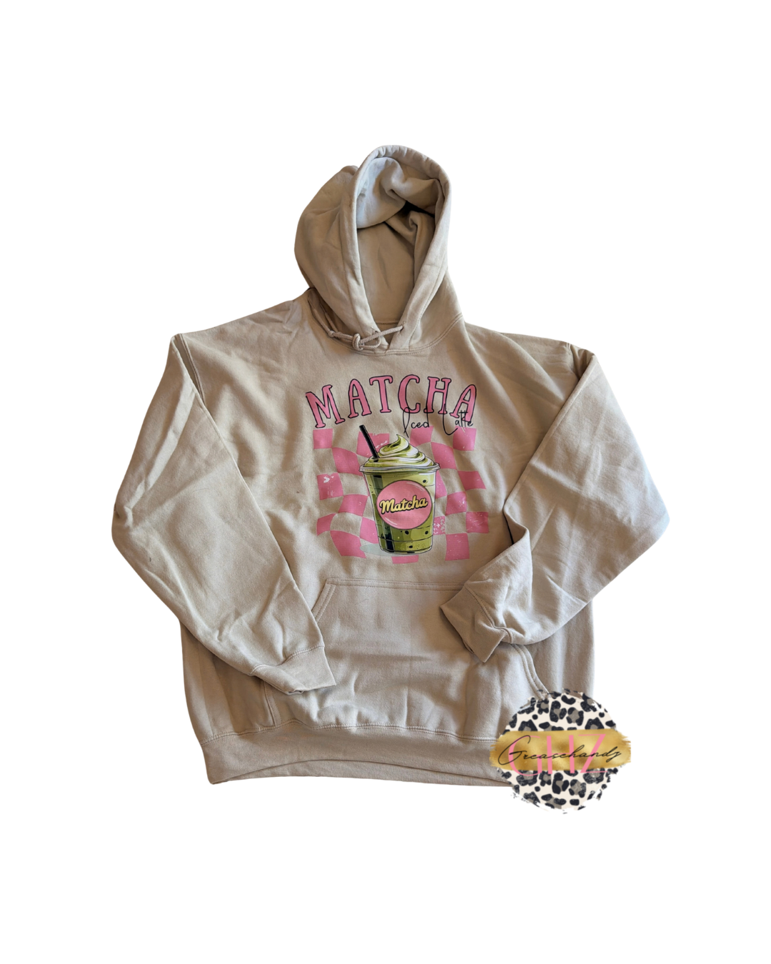 #51 iced matcha hoodie (L)