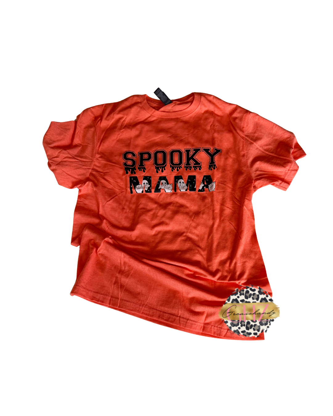 #54 spooky mama asl tshirt (M)