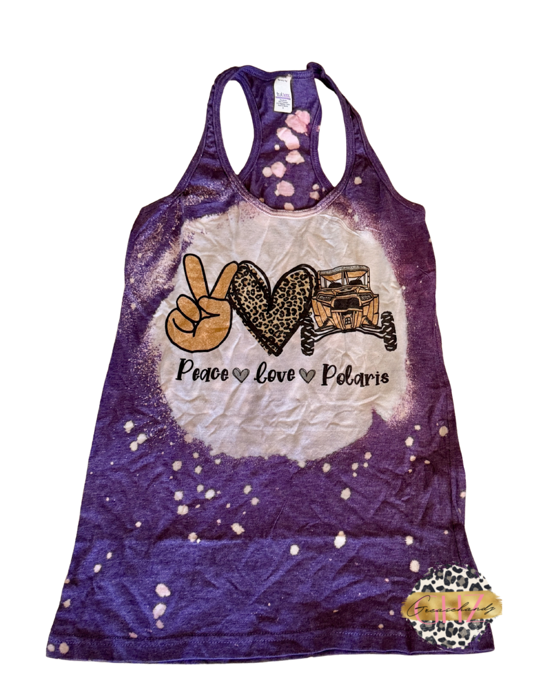 #55 Peace Love Polaris tanktop (S)