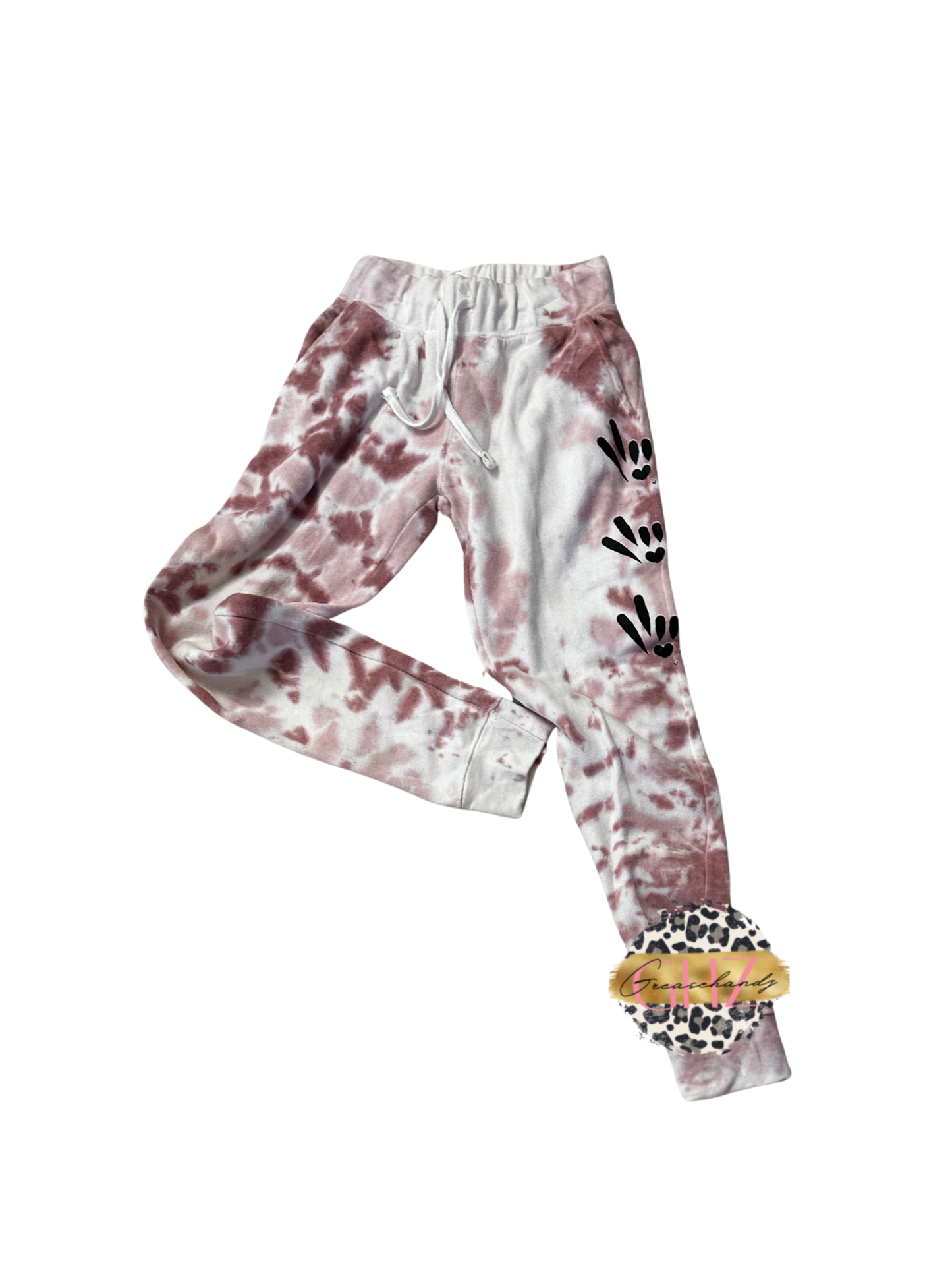 #58 tie dye sweatpants S