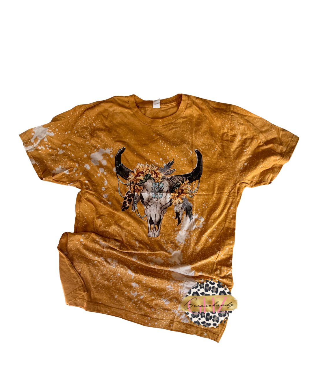 #59 Bleached Boho tshirt (M)