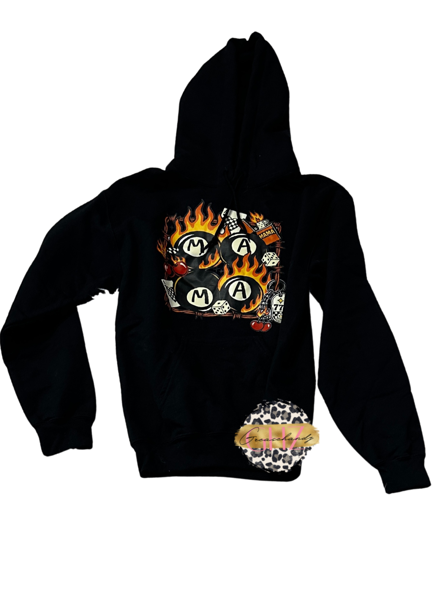 #67 Mama hoodie S