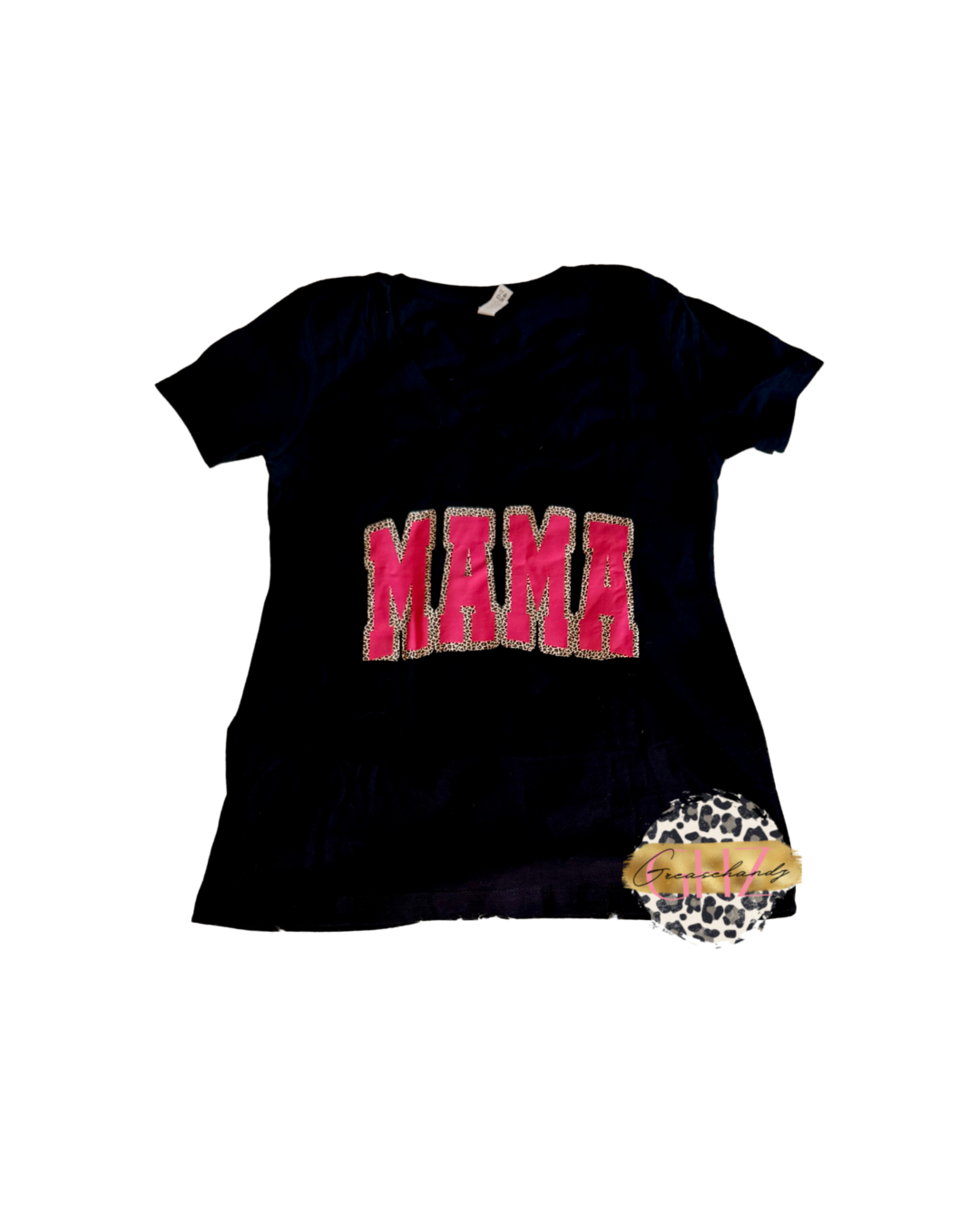 #68 Mama varsity vneck (M)