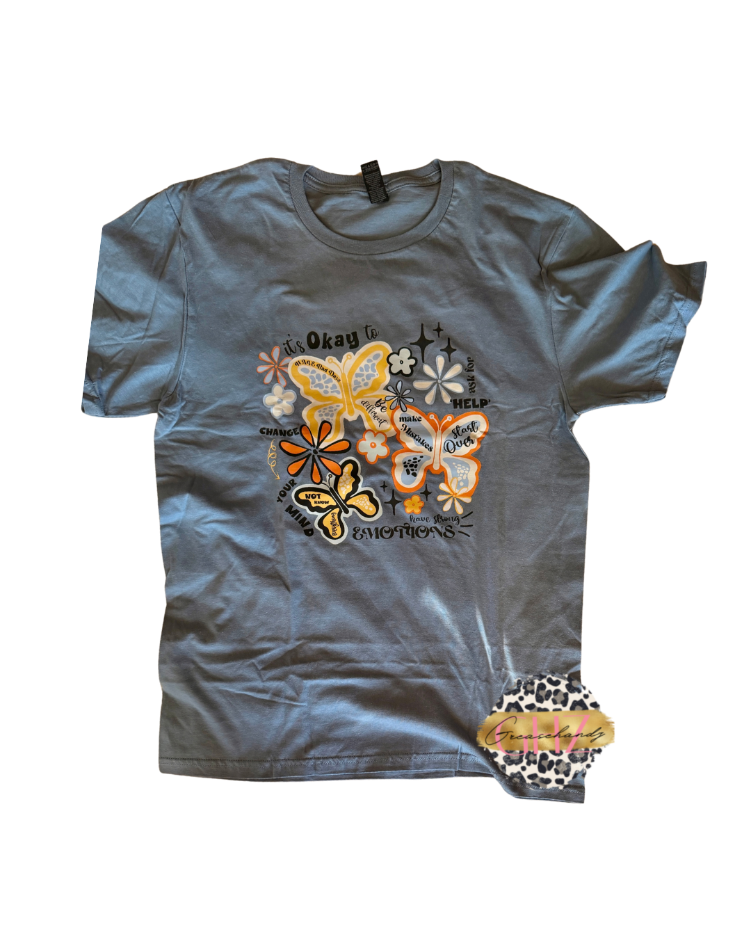 #8 its okay to... tshirt (M)