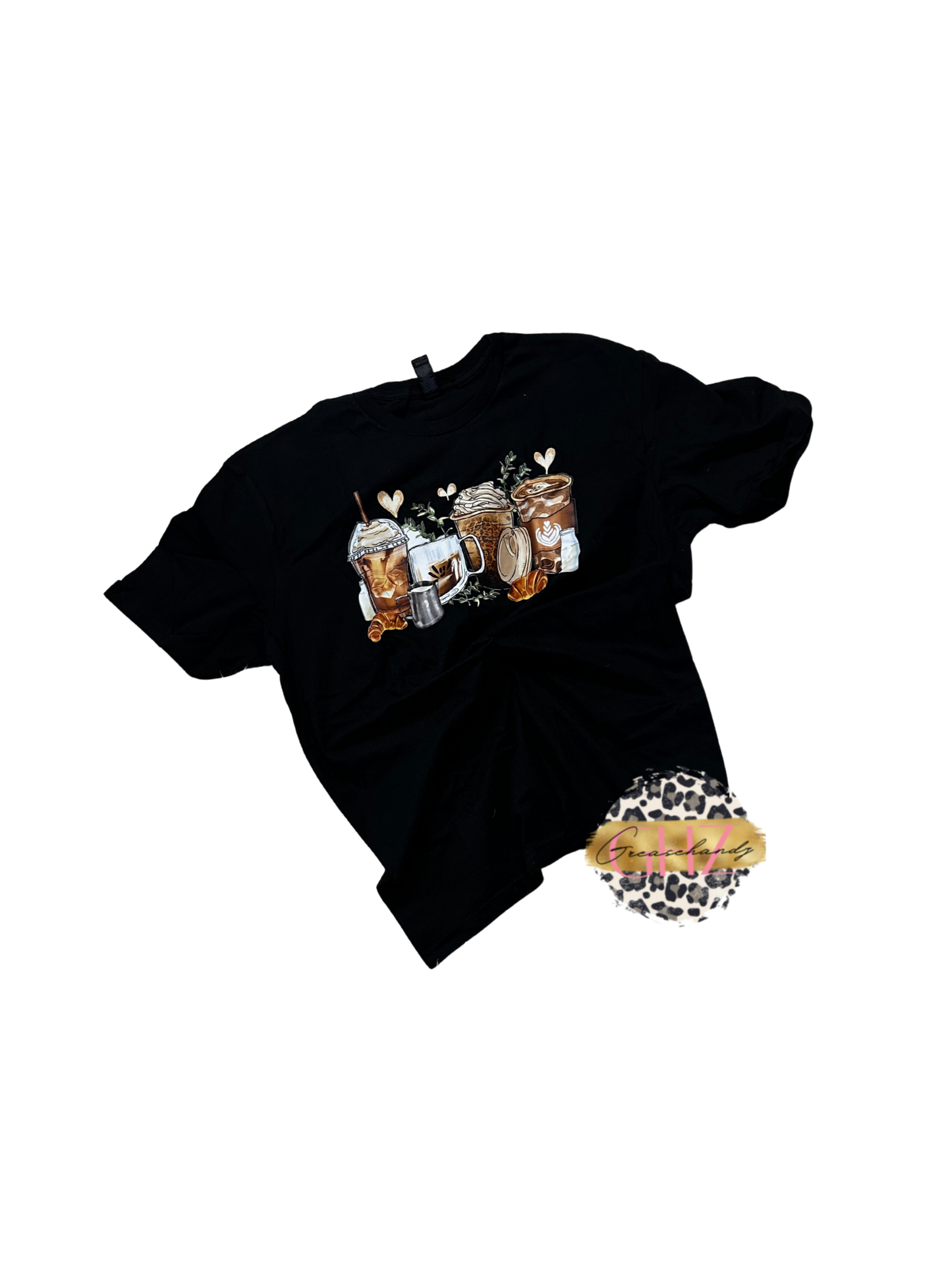 #9 latte lover tshirt (L)