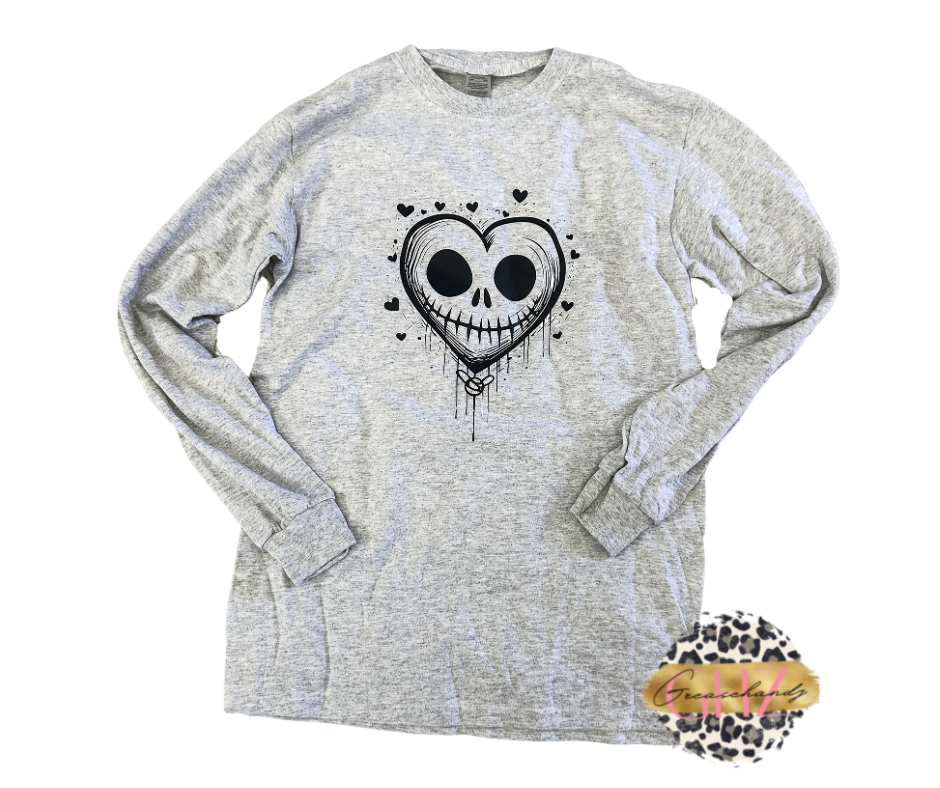 Heart Skull long sleeve