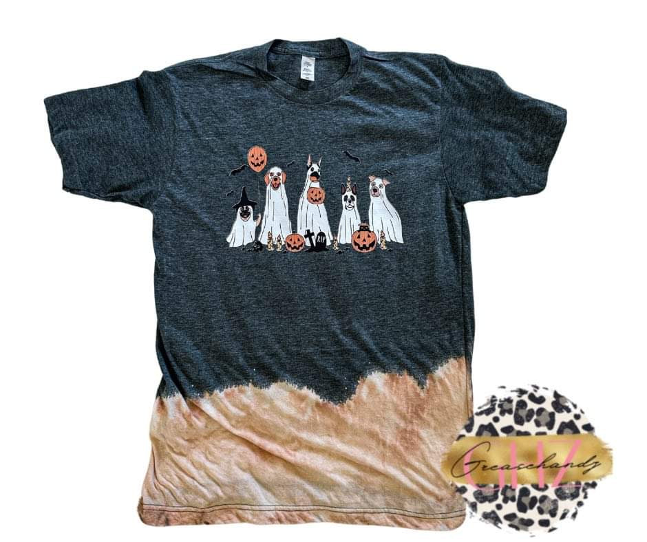 Halloween Dogs (bleached)