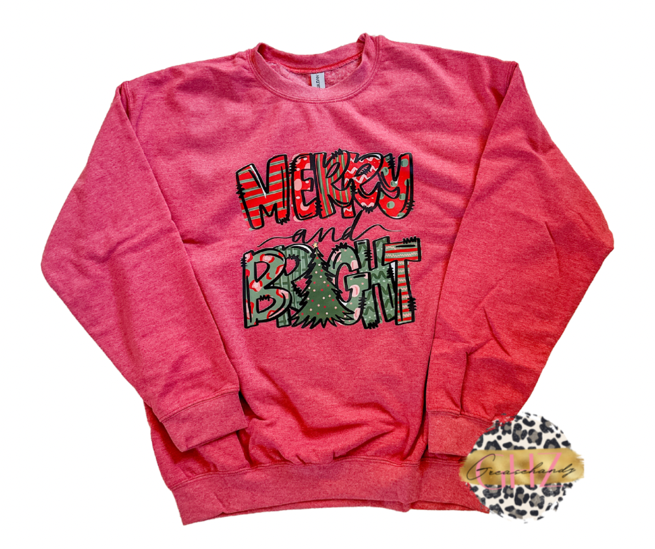 Merry & Bright Sweatshirts