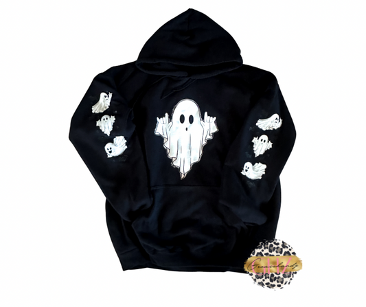 Ghost ILY ASL with side hoodie