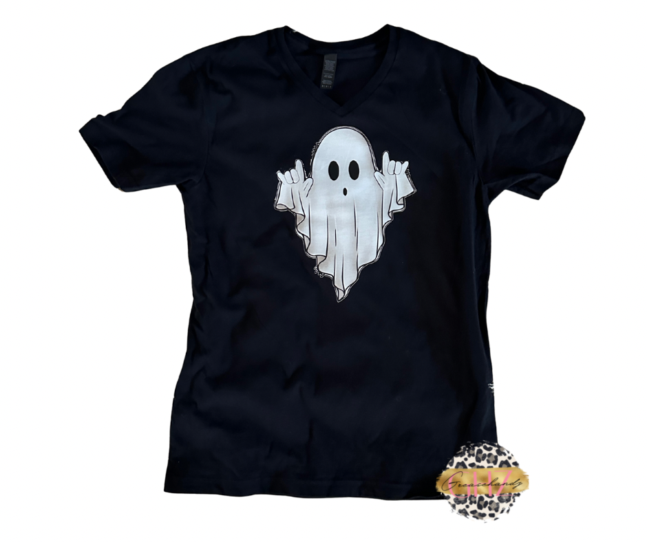 Ghost ILY ASL VNECK