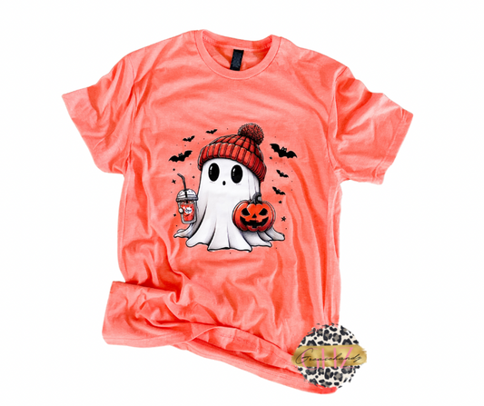 Spooky Ghost Pumpkin