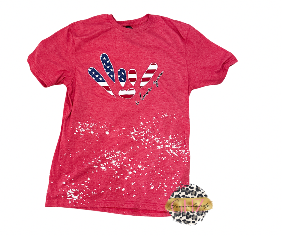 Sparkle USA ILY ASL