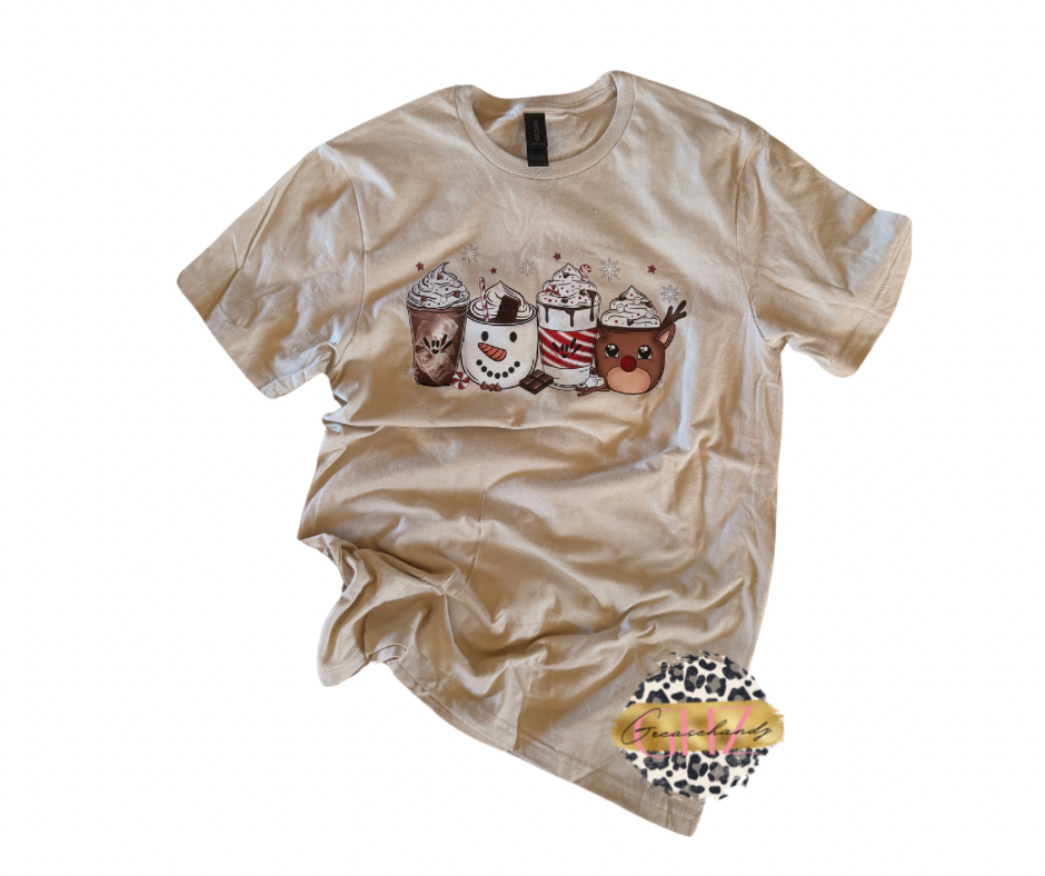 Christmas Coffee Tshirt