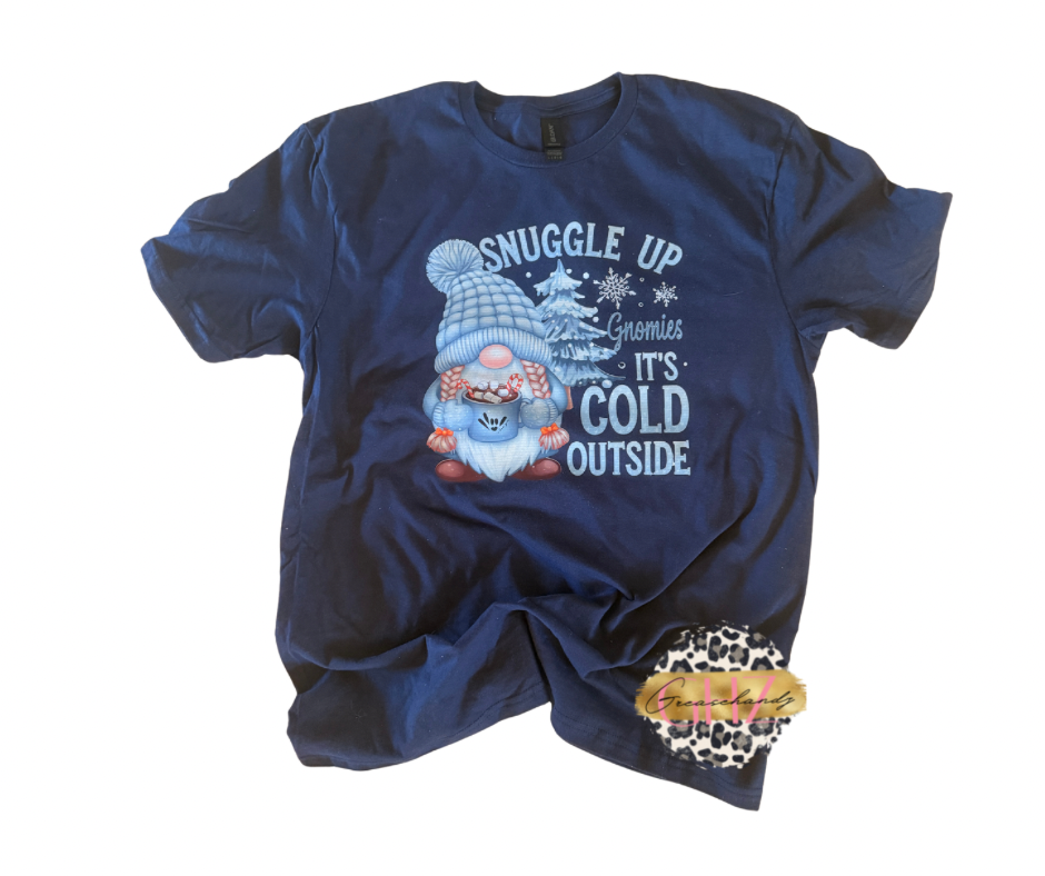 Snuggle up Gnomies Tshirt