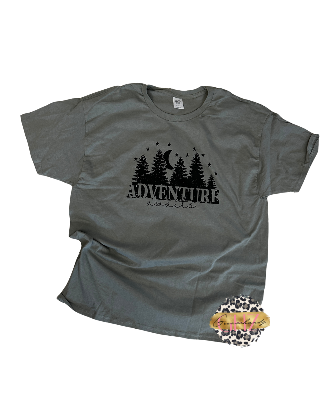 (XL) adventure awaits tshirt