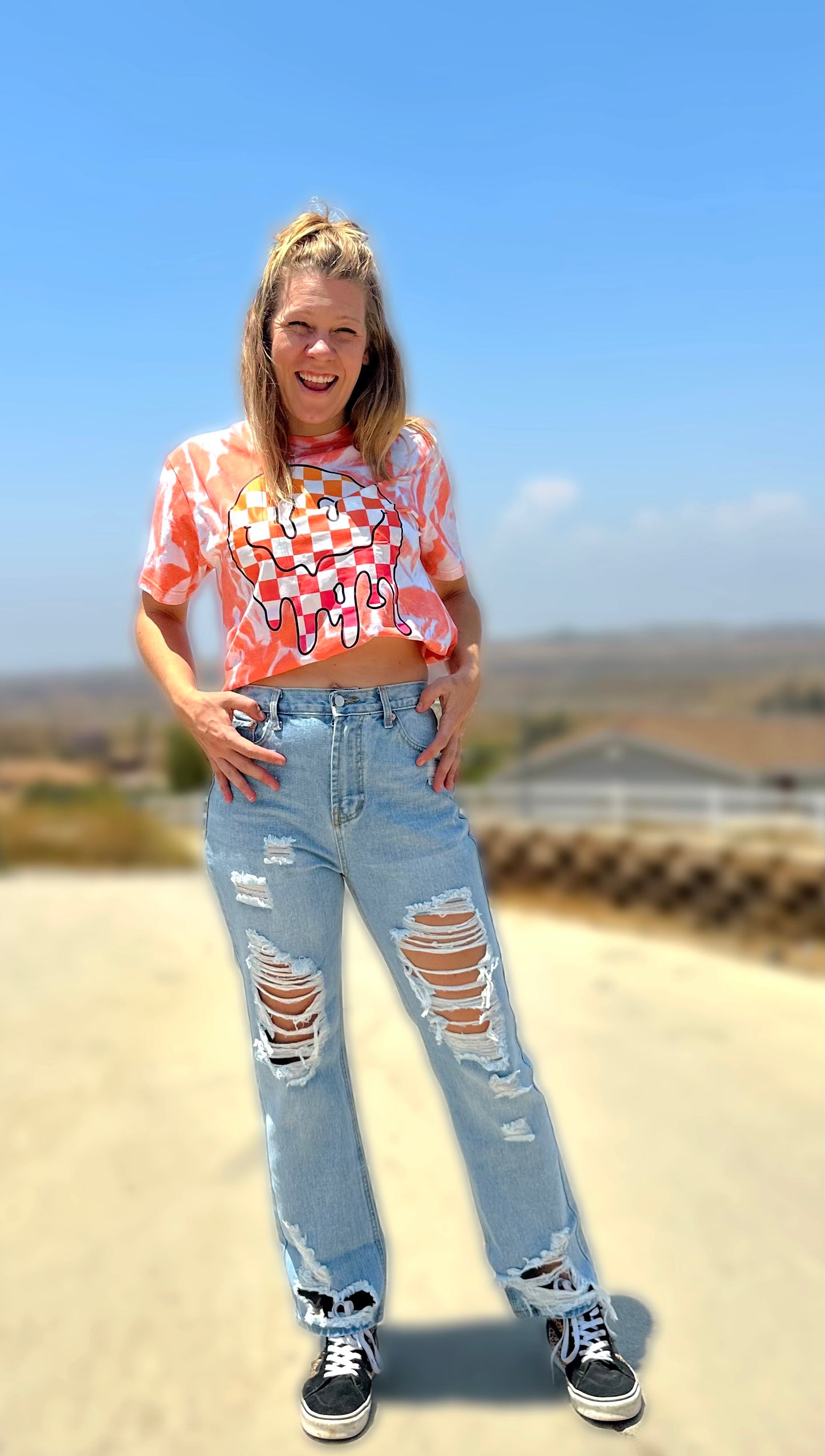 High waisted Jeans