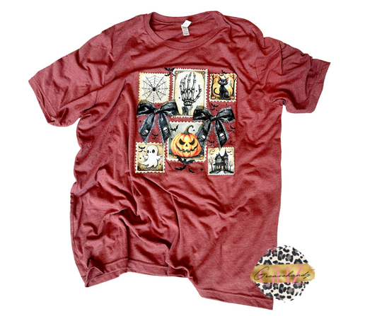 Cute Halloween stamp