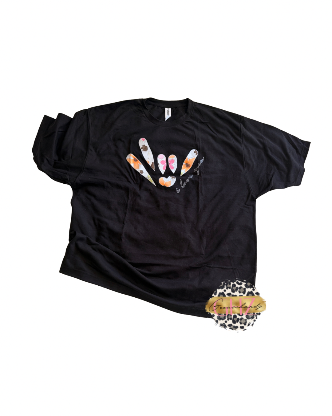 #3 spring ily asl tshirt (2XL)