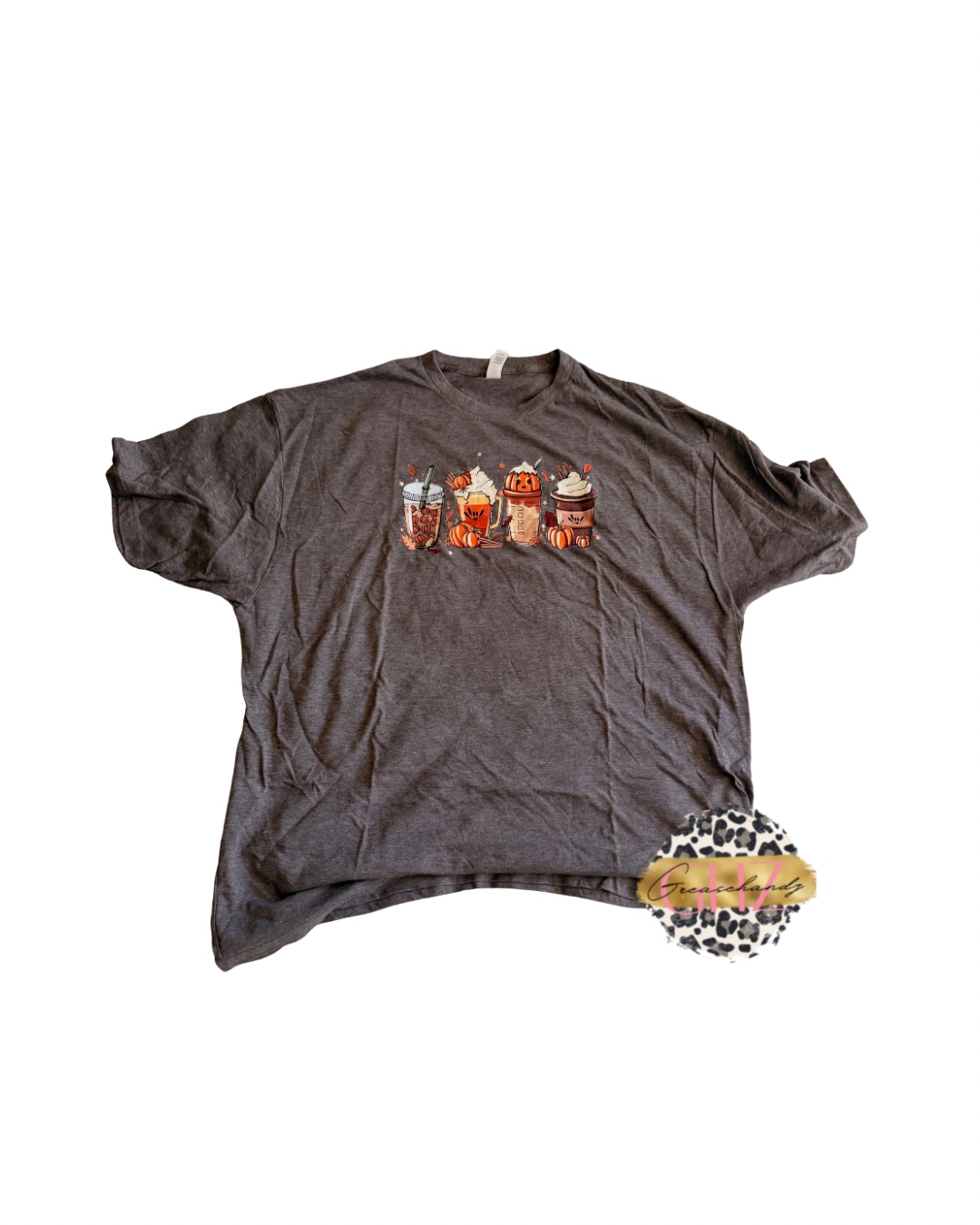 #28 pumpkin spice latte tshirt (3XL)