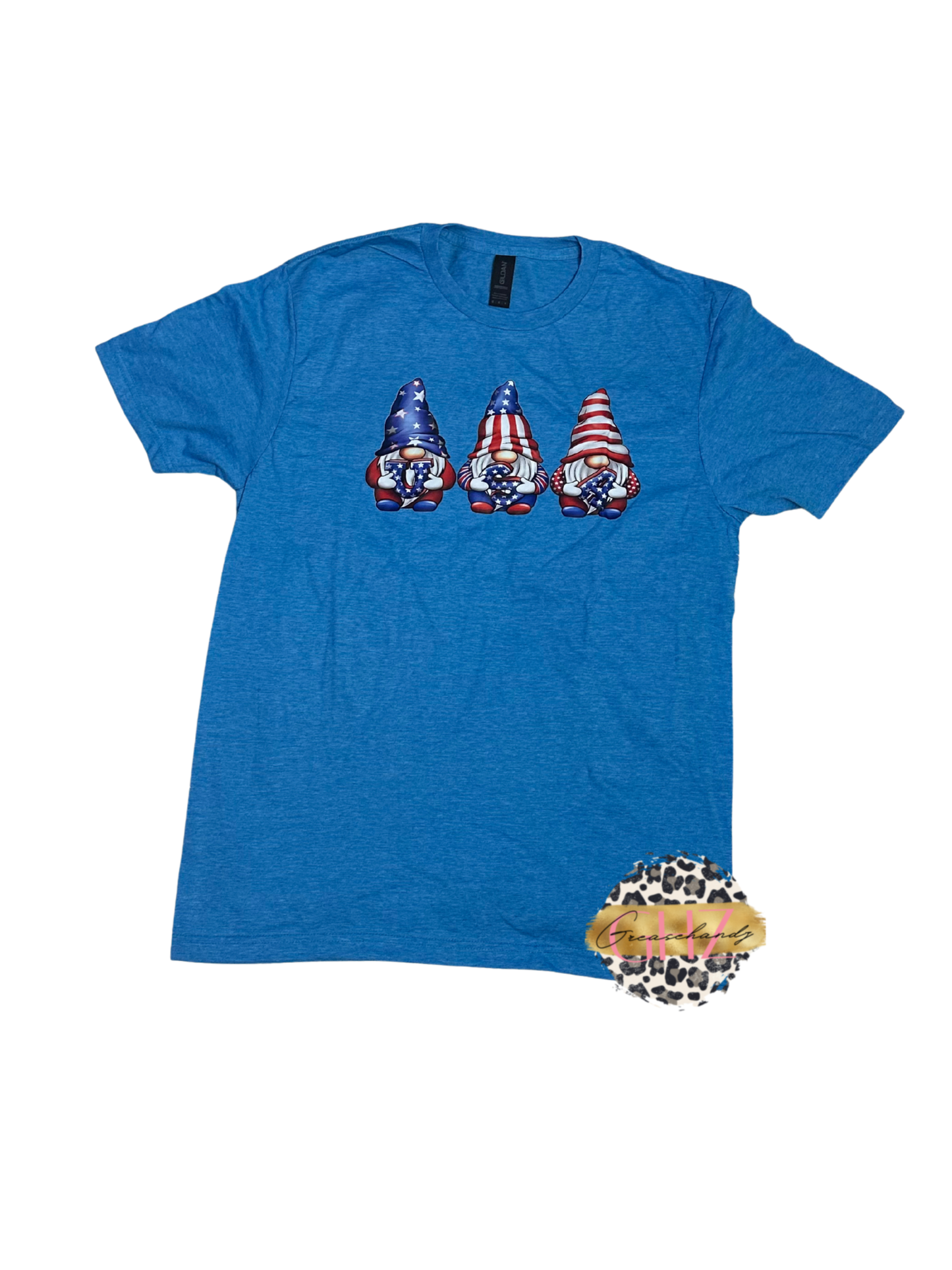 #101  USA gnomes t-shirt M