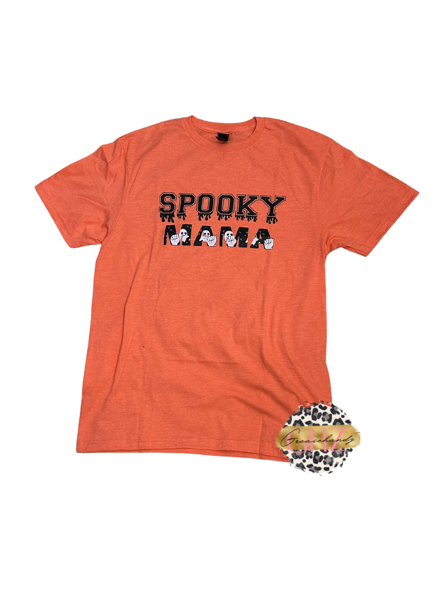 #116 M spooky mama t-shirt