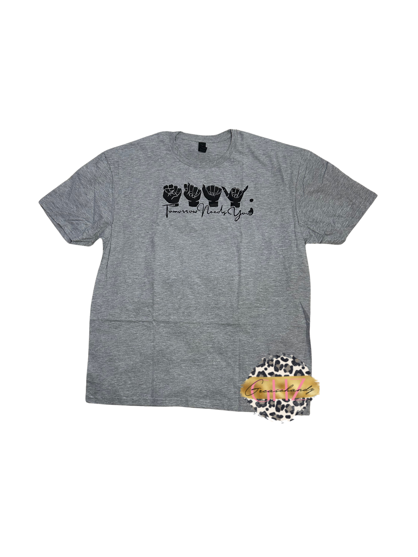 #120 stay tomorrow needs you t-shirt xl