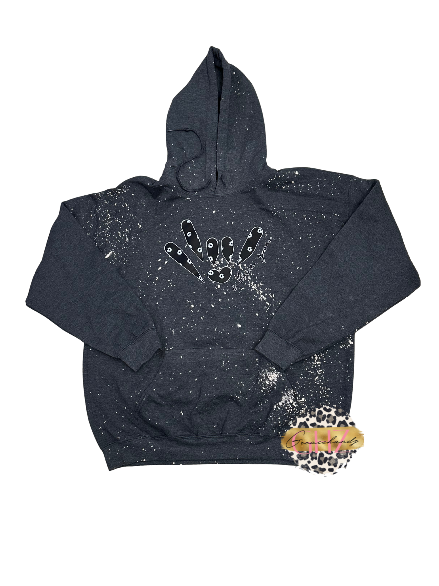 #123  bleached jack i love you xl