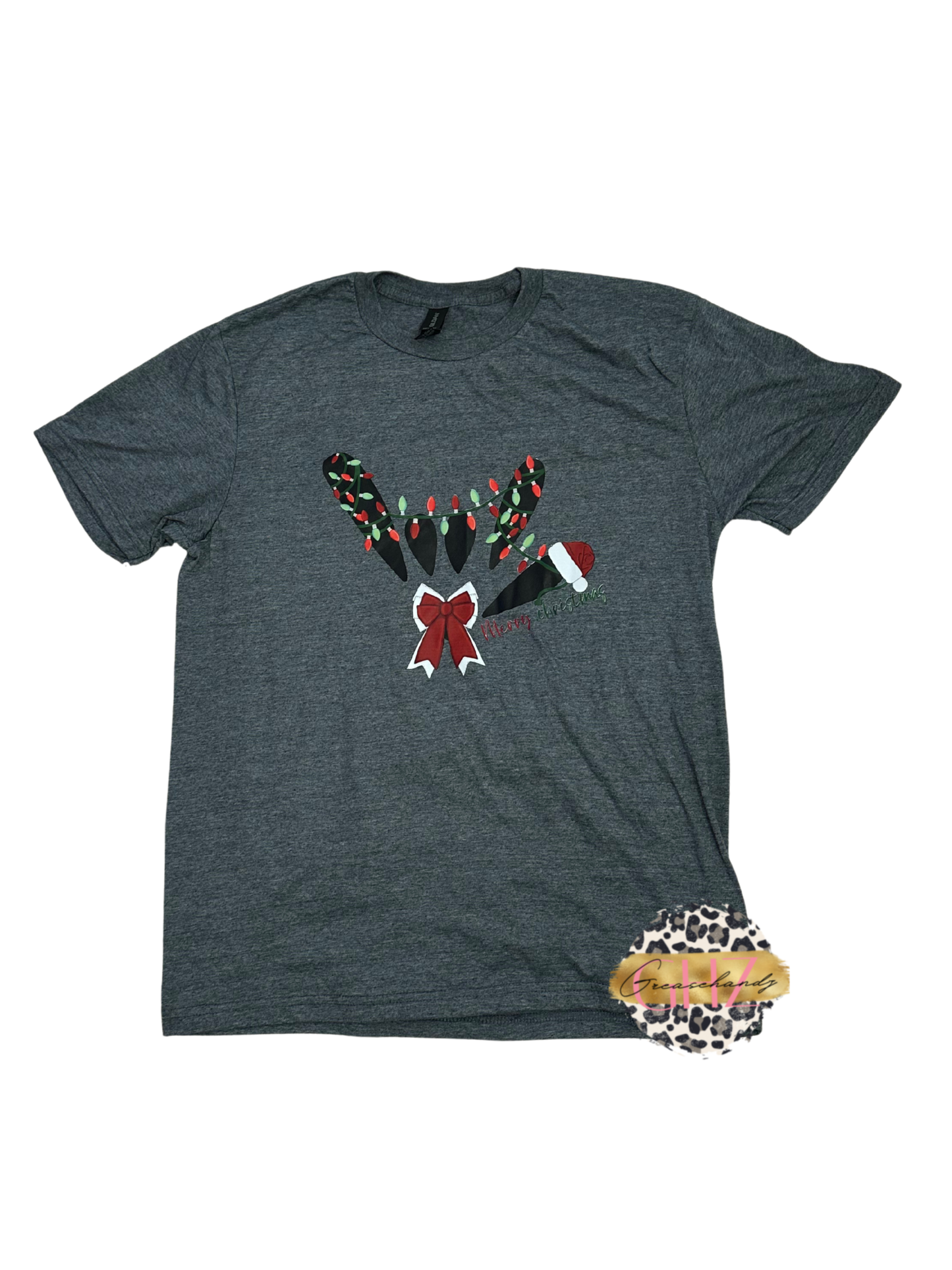 #125 ILY Christmas t-shirt (M)