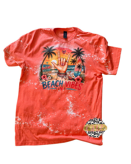 Bleached Beach Vibes Tshirt (preorder)