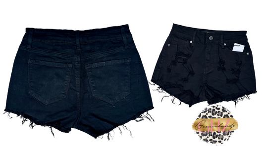 Black short (distressed)