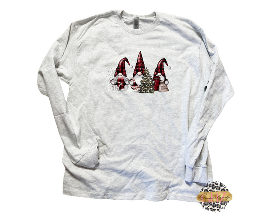 Christmas Gnomes long sleeve