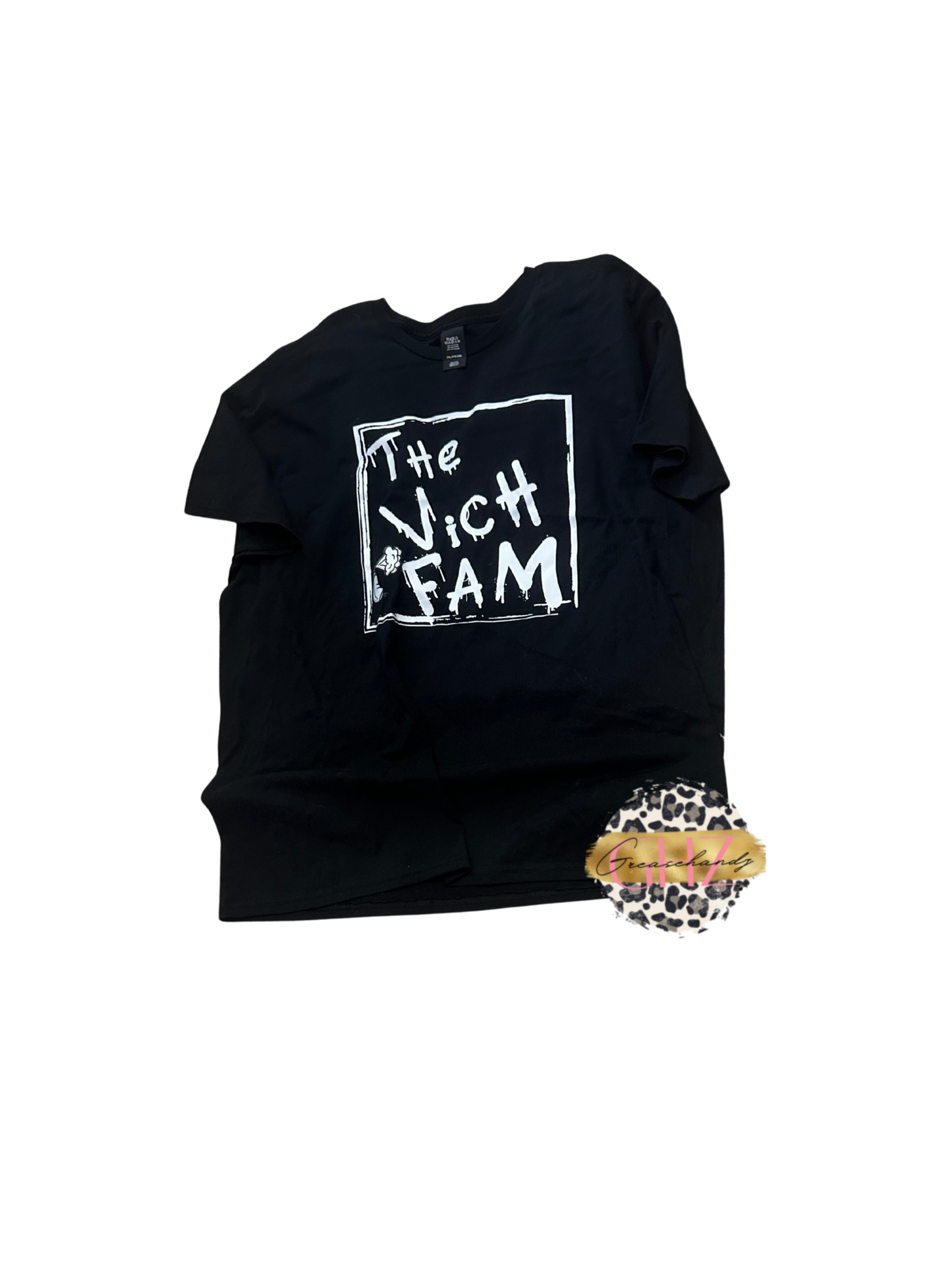 #145 The Vich Fam spray paint t-shirt (2XL)