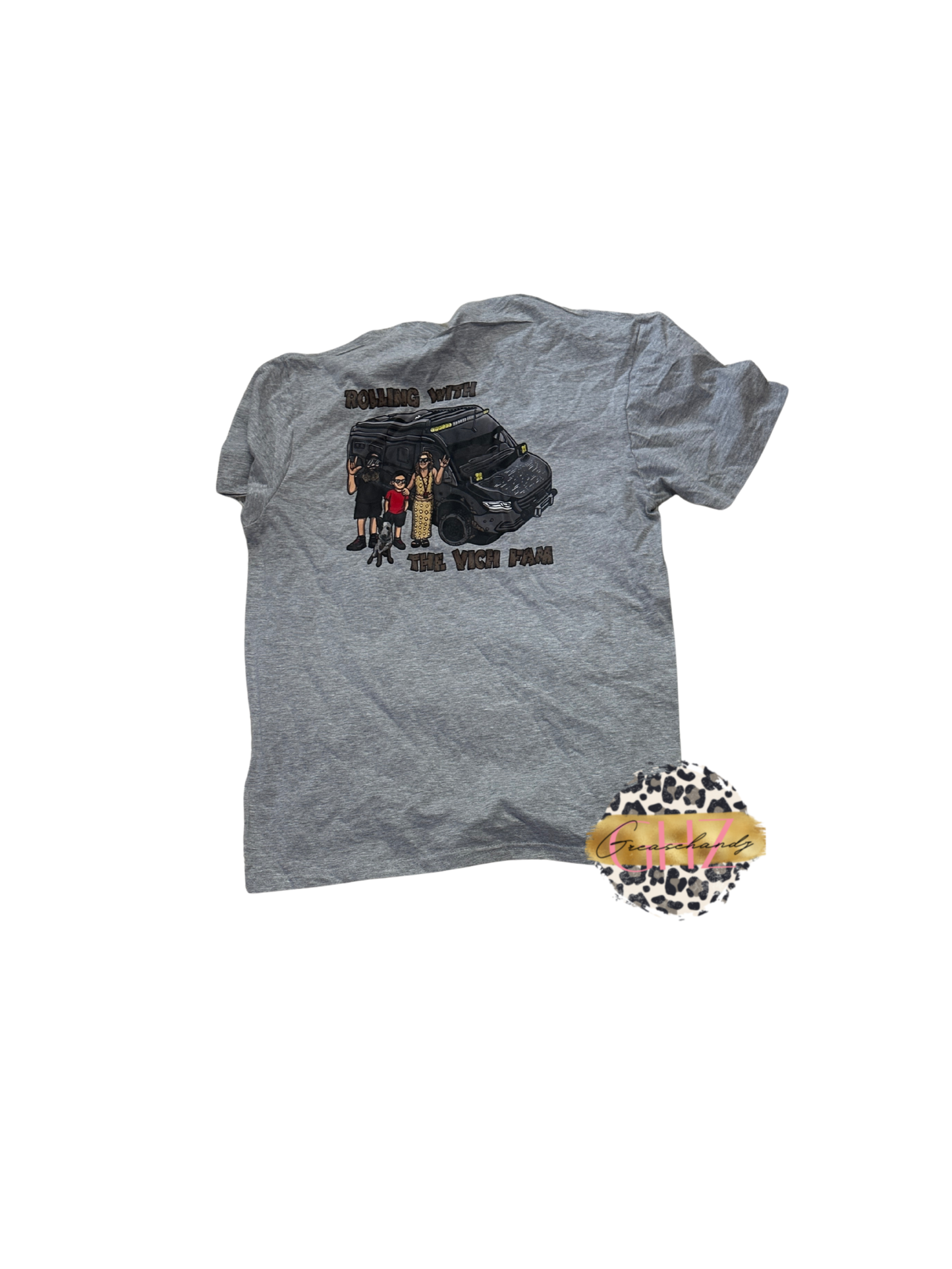 #149 Rolling with the Vich Fam t-shirt (M)