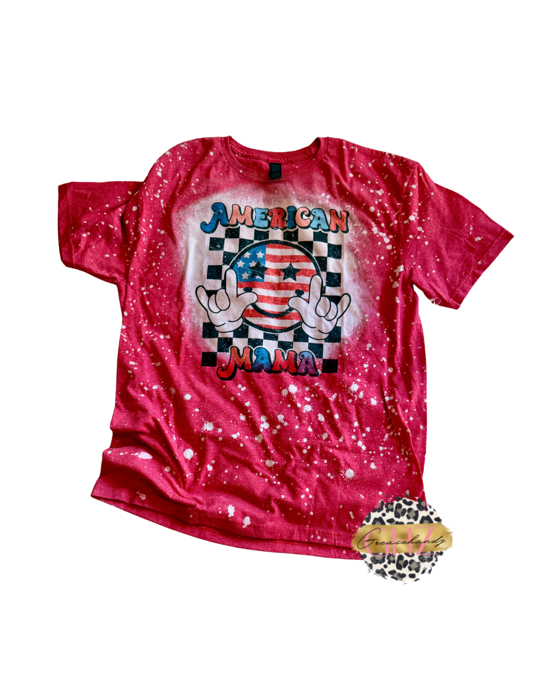 #15 bleached american mama tshirt (L)