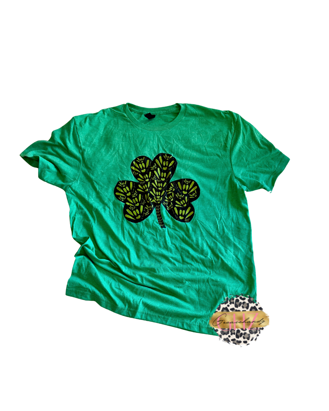 #16 st patrick ily asl tshirt (L)