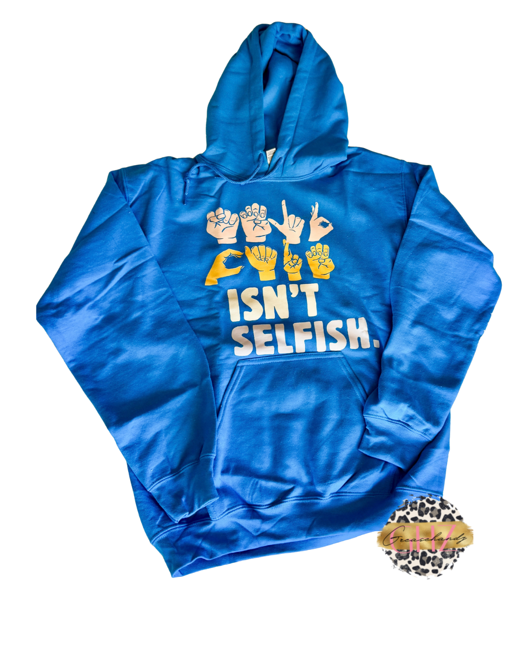 #16 self care asl hoodie (s)