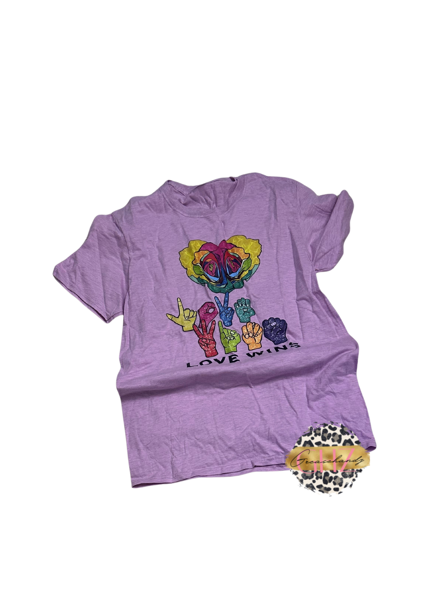 #174 Love WIN t-shirt (M)