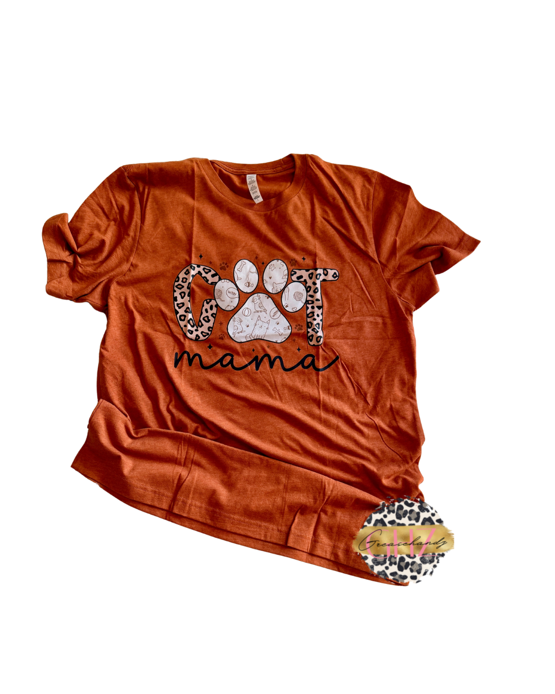 #17 cat mama tshirt (L)
